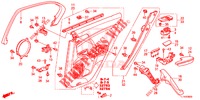 TUERVERKLEIDUNG, HINTEN(4D)  für Honda ACCORD 2.0 COMFORT 4 Türen 6 gang-Schaltgetriebe 2014