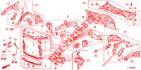 VORDERE TRENNWAND/STIRNWAND  für Honda ACCORD 2.0 COMFORT 4 Türen 6 gang-Schaltgetriebe 2014