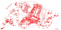 VORNE SITZKOMPONENTEN (G.) (HAUTEUR MANUELLE) für Honda ACCORD 2.0 COMFORT 4 Türen 6 gang-Schaltgetriebe 2014