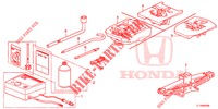 WERKZEUGE/WAGENHEBER  für Honda ACCORD 2.0 COMFORT 4 Türen 6 gang-Schaltgetriebe 2014