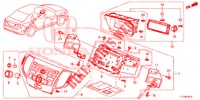 AUDIOEINHEIT  für Honda ACCORD 2.0 ELEGANCE 4 Türen 6 gang-Schaltgetriebe 2014