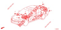 KABELBAUM (2) (LH) für Honda ACCORD 2.0 ELEGANCE 4 Türen 6 gang-Schaltgetriebe 2014