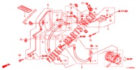 KLIMAANLAGE (FLEXIBLES/TUYAUX) (2.0L) (LH) für Honda ACCORD 2.0 ELEGANCE 4 Türen 6 gang-Schaltgetriebe 2014