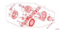 LICHTMASCHINE (DENSO) (2.0L) für Honda ACCORD 2.0 ELEGANCE 4 Türen 6 gang-Schaltgetriebe 2014