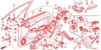 TUERVERKLEIDUNG, VORNE (LH) für Honda ACCORD 2.0 ELEGANCE 4 Türen 6 gang-Schaltgetriebe 2014
