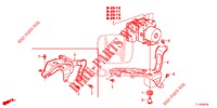 VSA MODULATOR(RH)('00 )  für Honda ACCORD 2.0 ELEGANCE 4 Türen 6 gang-Schaltgetriebe 2014