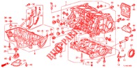 ZYLINDERBLOCK/OELWANNE (2.0L) für Honda ACCORD 2.0 ELEGANCE 4 Türen 6 gang-Schaltgetriebe 2014