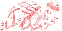 AUSSENBLECHE/TAFEL, HINTEN  für Honda ACCORD 2.0 ELEGANCE 4 Türen 5 gang automatikgetriebe 2014