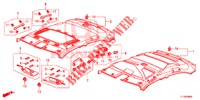 DACHVERKLEIDUNG  für Honda ACCORD 2.0 ELEGANCE 4 Türen 5 gang automatikgetriebe 2014