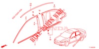GRILL, VORNE/ZIERLEISTE  für Honda ACCORD 2.0 ELEGANCE 4 Türen 5 gang automatikgetriebe 2014