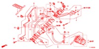 KLIMAANLAGE (FLEXIBLES/TUYAUX) (2.0L) (LH) für Honda ACCORD 2.0 ELEGANCE 4 Türen 5 gang automatikgetriebe 2014