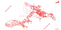 KOMBISCHALTER  für Honda ACCORD 2.0 ELEGANCE 4 Türen 5 gang automatikgetriebe 2014