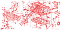 ZYLINDERBLOCK/OELWANNE (2.0L) für Honda ACCORD 2.0 ELEGANCE 4 Türen 5 gang automatikgetriebe 2014