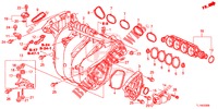 ANSAUGKRUEMMER (2.0L) für Honda ACCORD 2.0 ELEGANCE PACK 4 Türen 6 gang-Schaltgetriebe 2014