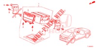 AUDIOEINHEIT (NAVIGATION) für Honda ACCORD 2.0 ELEGANCE PACK 4 Türen 6 gang-Schaltgetriebe 2014