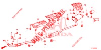 AUSPUFFROHR (2.0L) für Honda ACCORD 2.0 ELEGANCE PACK 4 Türen 6 gang-Schaltgetriebe 2014