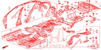 BODEN/INNENBLECHE  für Honda ACCORD 2.0 ELEGANCE PACK 4 Türen 6 gang-Schaltgetriebe 2014