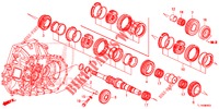 HAUPTWELLE  für Honda ACCORD 2.0 ELEGANCE PACK 4 Türen 6 gang-Schaltgetriebe 2014
