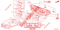 HEIZUNGSREGLER  für Honda ACCORD 2.0 ELEGANCE PACK 4 Türen 6 gang-Schaltgetriebe 2014