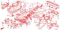 HINTERE ABLAGE/SEITENVERKLEIDUNG (4D)  für Honda ACCORD 2.0 ELEGANCE PACK 4 Türen 6 gang-Schaltgetriebe 2014