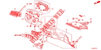 INSTRUMENT, ZIERSTUECK (COTE DE CONDUCTEUR) (LH) für Honda ACCORD 2.0 ELEGANCE PACK 4 Türen 6 gang-Schaltgetriebe 2014