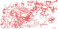INSTRUMENTENBRETT, OBEN (LH) für Honda ACCORD 2.0 ELEGANCE PACK 4 Türen 6 gang-Schaltgetriebe 2014