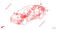 KABELBAUM (2) (LH) für Honda ACCORD 2.0 ELEGANCE PACK 4 Türen 6 gang-Schaltgetriebe 2014