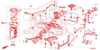 KRAFTSTOFFTANK  für Honda ACCORD 2.0 ELEGANCE PACK 4 Türen 6 gang-Schaltgetriebe 2014