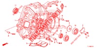 KUPPLUNGSGEHAEUSE  für Honda ACCORD 2.0 ELEGANCE PACK 4 Türen 6 gang-Schaltgetriebe 2014