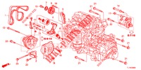 LICHTMASCHINENHALTERUNG/SPANNVORRICHTUNG (2.0L) für Honda ACCORD 2.0 ELEGANCE PACK 4 Türen 6 gang-Schaltgetriebe 2014