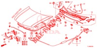 MOTORHAUBE (LH) für Honda ACCORD 2.0 ELEGANCE PACK 4 Türen 6 gang-Schaltgetriebe 2014
