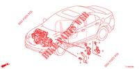 MOTORKABELBAUM, STREBE(1.7L)(RH)  für Honda ACCORD 2.0 ELEGANCE PACK 4 Türen 6 gang-Schaltgetriebe 2014