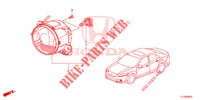 NEBELSCHEINWERFER  für Honda ACCORD 2.0 ELEGANCE PACK 4 Türen 6 gang-Schaltgetriebe 2014