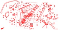 TUERVERKLEIDUNG, HINTEN(4D)  für Honda ACCORD 2.0 ELEGANCE PACK 4 Türen 6 gang-Schaltgetriebe 2014