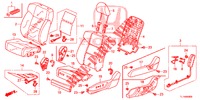 VORDERSITZ/SITZGURTE (G.) (LH) für Honda ACCORD 2.0 ELEGANCE PACK 4 Türen 6 gang-Schaltgetriebe 2014
