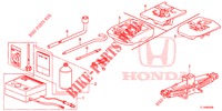 WERKZEUGE/WAGENHEBER  für Honda ACCORD 2.0 ELEGANCE PACK 4 Türen 6 gang-Schaltgetriebe 2014
