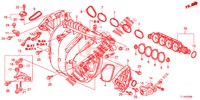 ANSAUGKRUEMMER (2.0L) für Honda ACCORD 2.0 ELEGANCE PACK 4 Türen 5 gang automatikgetriebe 2014