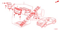 AUDIOEINHEIT (NAVIGATION) für Honda ACCORD 2.0 ELEGANCE PACK 4 Türen 5 gang automatikgetriebe 2014