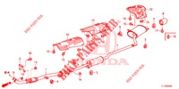 AUSPUFFROHR (2.0L) für Honda ACCORD 2.0 ELEGANCE PACK 4 Türen 5 gang automatikgetriebe 2014