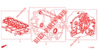 DICHTUNG SATZ/ GETRIEBE KOMPL. (2.0L) für Honda ACCORD 2.0 ELEGANCE PACK 4 Türen 5 gang automatikgetriebe 2014