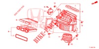 HEIZGEBLAESE (LH) für Honda ACCORD 2.0 ELEGANCE PACK 4 Türen 5 gang automatikgetriebe 2014