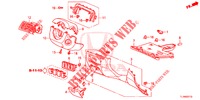 INSTRUMENT, ZIERSTUECK (COTE DE CONDUCTEUR) (LH) für Honda ACCORD 2.0 ELEGANCE PACK 4 Türen 5 gang automatikgetriebe 2014