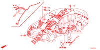 KABELBAUM (3) (LH) für Honda ACCORD 2.0 ELEGANCE PACK 4 Türen 5 gang automatikgetriebe 2014