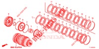 KUPPLUNG (2EME) für Honda ACCORD 2.0 ELEGANCE PACK 4 Türen 5 gang automatikgetriebe 2014