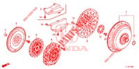 KUPPLUNG/DREHMOMENTWANDLER  für Honda ACCORD 2.0 ELEGANCE PACK 4 Türen 5 gang automatikgetriebe 2014