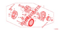 LICHTMASCHINE (DENSO) (2.0L) für Honda ACCORD 2.0 ELEGANCE PACK 4 Türen 5 gang automatikgetriebe 2014