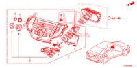 MITTLERES MODUL (NAVIGATION) für Honda ACCORD 2.0 ELEGANCE PACK 4 Türen 5 gang automatikgetriebe 2014