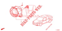 NEBELSCHEINWERFER  für Honda ACCORD 2.0 ELEGANCE PACK 4 Türen 5 gang automatikgetriebe 2014