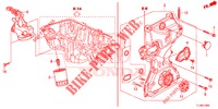 OELPUMPE (2.0L) für Honda ACCORD 2.0 ELEGANCE PACK 4 Türen 5 gang automatikgetriebe 2014