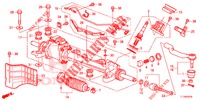 SERVOLENKGETRIEBE (EPS) (LH) für Honda ACCORD 2.0 ELEGANCE PACK 4 Türen 5 gang automatikgetriebe 2014